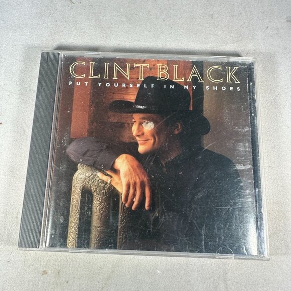 Clint Black Put Yourself In My Shoes CD Country Album 1990 RCA BMG Music USA - Picture 1 of 3